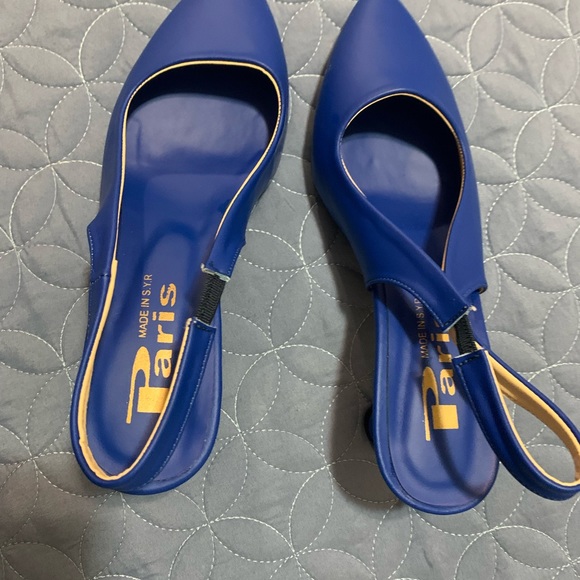 Blue bag and shoes exactly same color,New never wear - Picture 5 of 5